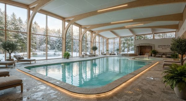 Quelle taille et quelle profondeur choisir pour votre piscine couverte ?