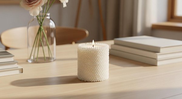 La bougie perlée : une touche d'élégance sensorielle pour sublimer vos espaces